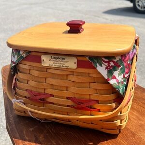 2000 Longaberger Holiday Hostess Twelve Days of Christmas Basket